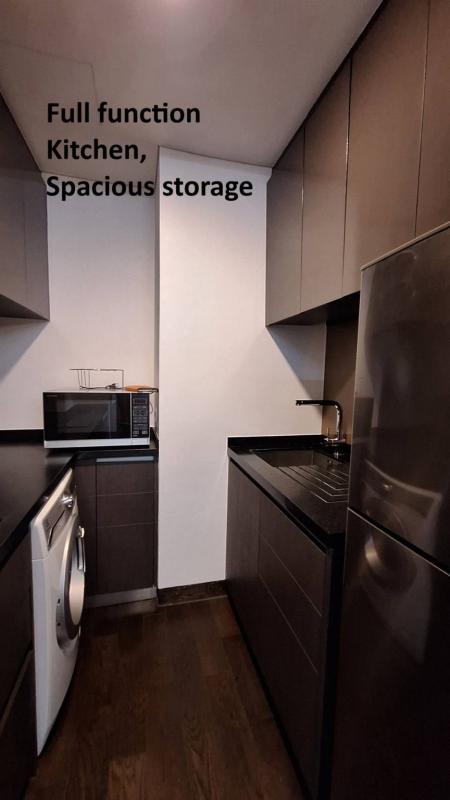 2-Bed Condo with Rooftop Pool at the Lumpini 24 7