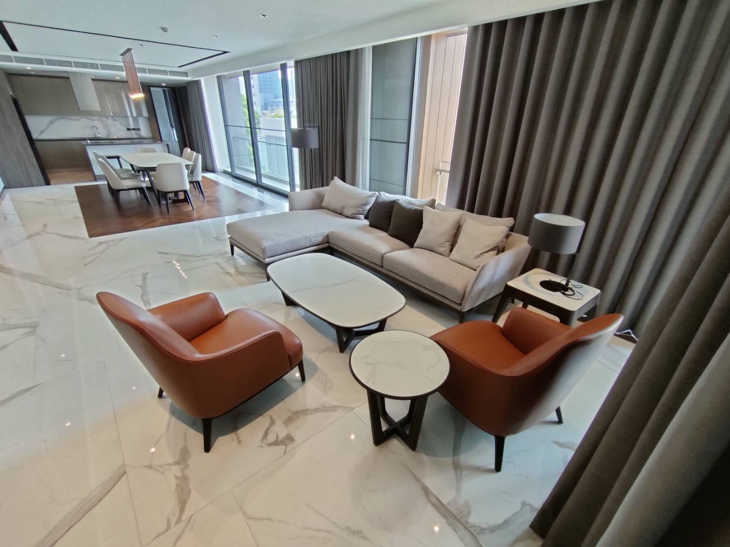 3-Bed Condo near BTS/MRT at Polaris Residence 2