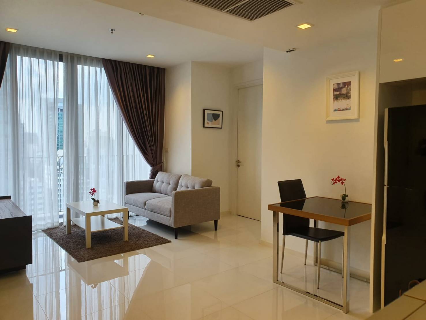 2-Bed Condo near BTS/MRT at Nara 9 by Eastern Star 2