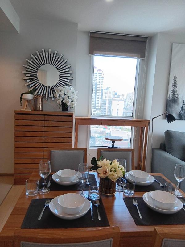 1-Bed Condo near BTS/MRT at HQ by Sansiri 2