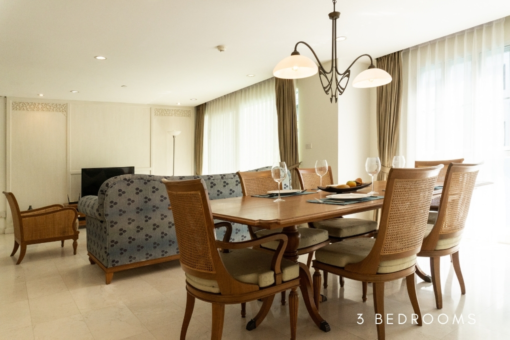 3-Bed Condo near BTS/MRT at Baan Pipat 3
